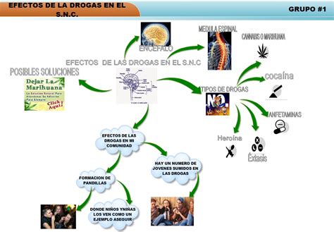 Top imagen mapa mental de la drogadicción Viaterra mx