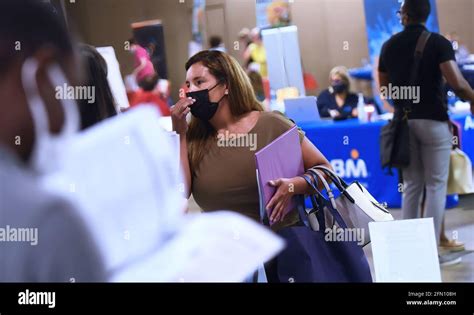 Central florida employment council job fair hi-res stock photography