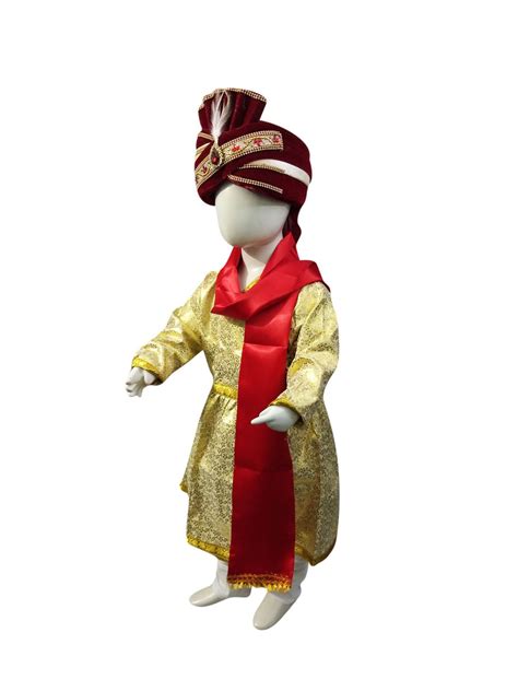 Rent Or Buy Indian Dulha Kids Fancy Dress Costume Online In India