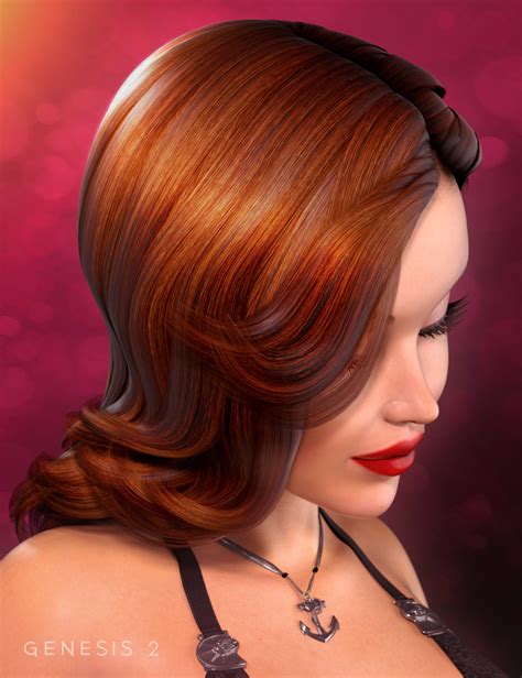 Diva Hair For Genesis 2 Females Daz 3d