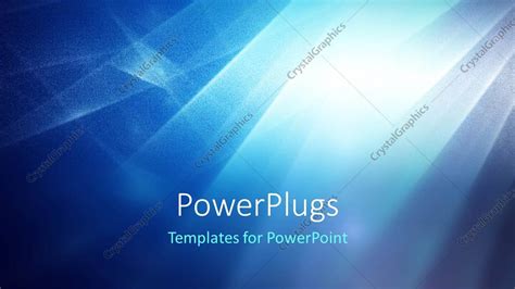 Powerpoint Template Abstract Blue Patterns In Front Of Bright Light