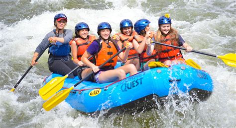 Rafting And Adventure Trips For American Heritage Girls