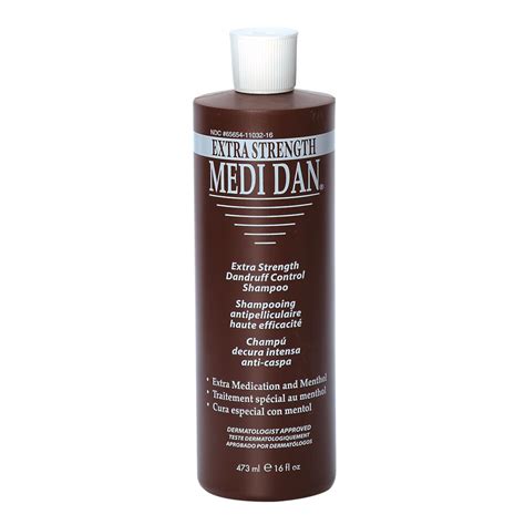 Medi Dan Extra Strength Dandruff Treatment Shampoo