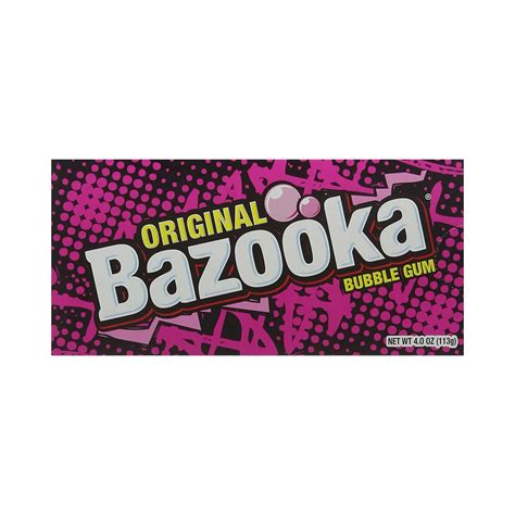 Bazooka Party Box Original Bubble Gum 113g 4oz American Food Mart