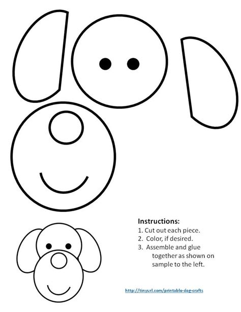 Cut Out Dog Template Printable