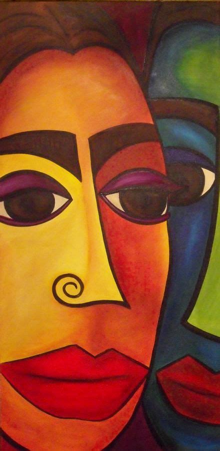Abstract Face Paintings