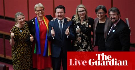 Same Sex Marriage Bill Introduced In Senate After Historic Yes Win In Postal Survey Politics