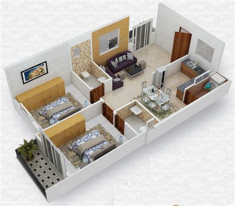 36 2 Bhk House Plan For 1000 Sq Ft Popular Ideas