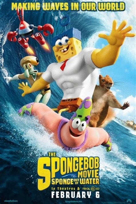 The Spongebob Movie Sponge Out Of Water 2015 By Paul Tibbitt