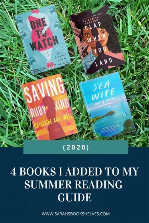 4 Books I Added To My 2020 Summer Reading Guide Sarahs Bookshelves