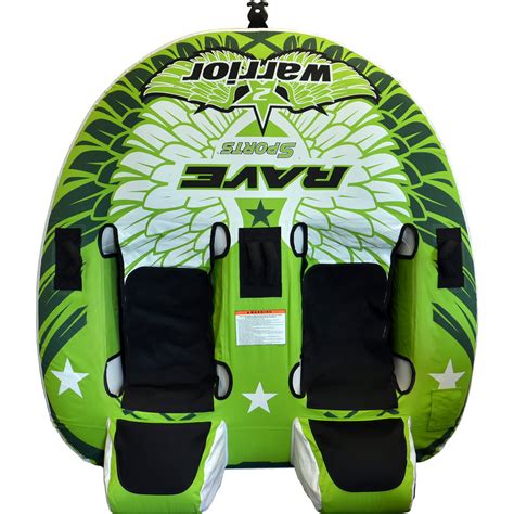 Rave Sports Warrior 2 Rider Sit On Top Design Towable