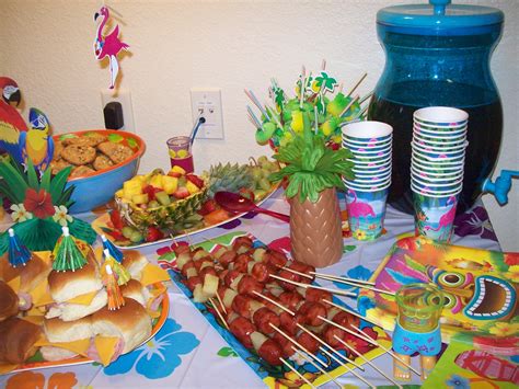 Luau Party Foods Luau Party Birthdays And Birthday Party Ideas