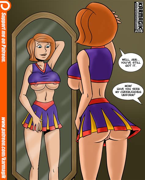Ann Possible Cheerleader By Karmagik Hentai Foundry
