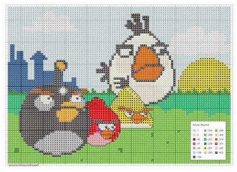 Angry Birds Cross Stitch Cross Stitching