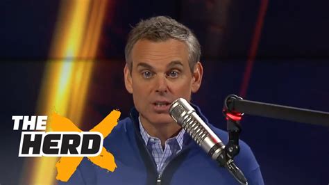 This Is Colin Cowherd S Reaction To Lovie Smith Being Fired The Herd Youtube