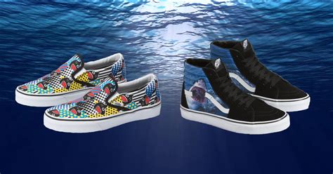 We'll bring the world to you. Discovery x Vans "Shark Week" Collection