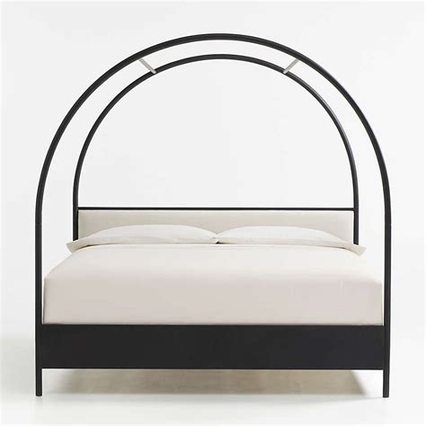 Canyon King Arched Canopy Bed With Upholstered Headboard By Leanne Ford Reviews Crate