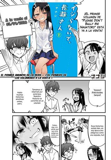 please don t bully me nagatoro capítulo especial anunció en twitter manga amino en español