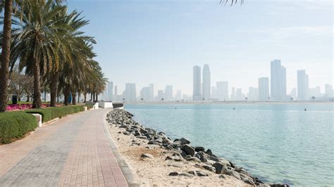 Al Mamzar Beach Park Dubai United Arab Emirates Attractions