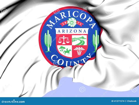 Seal Of Maricopa County Usa Stock Illustration Illustration Of