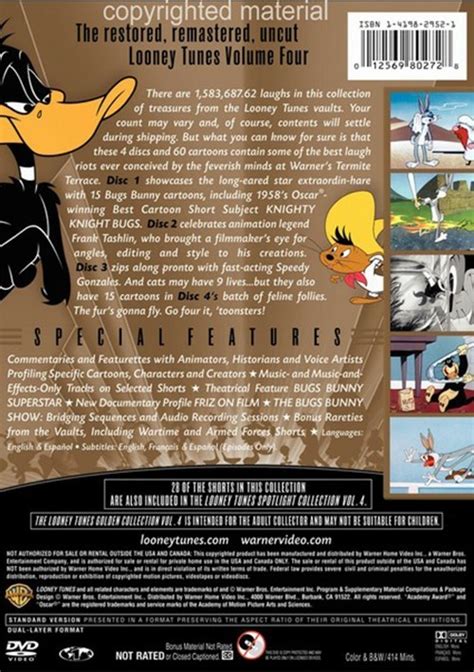 Looney Tunes Golden Collection Volume 4 Dvd Dvd Empire