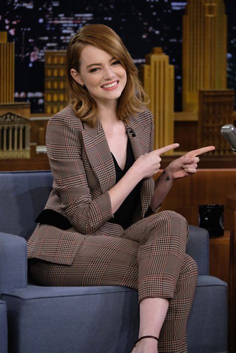 Movies and tv 3 years ago. Emma Stone Nails It (Style-wise) on "The Tonight Show ...