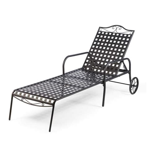 2024 Best Of Wrought Iron Chaise Lounges