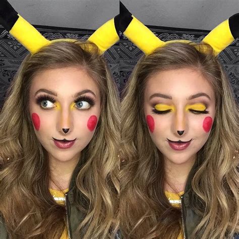 16 Unique Halloween Makeup Ideas You Have To Try Cute Pikachu Amanda