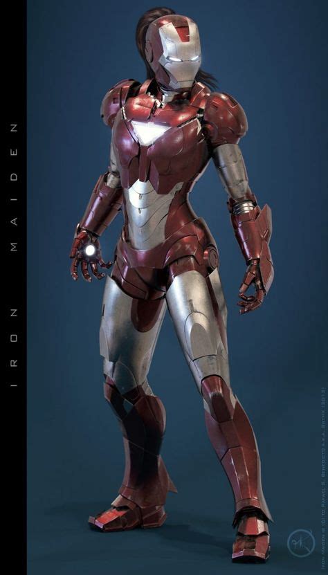 Female Iron Man Character Design By Mars Iron Man Iron Man Art Iron