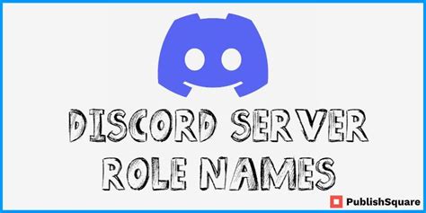 220 Creative Discord Server Role Names Publishsquare