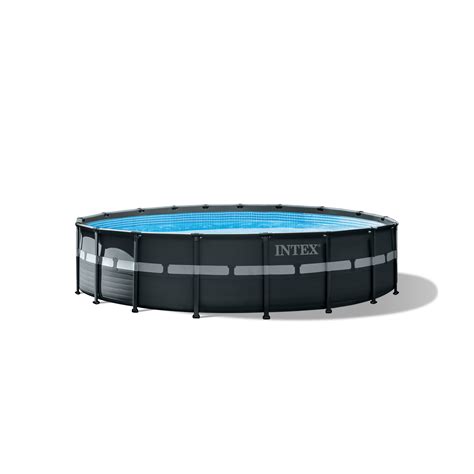 Intex Ultra Xtr Frame Round Above Ground Swimming Pool Set Multiple