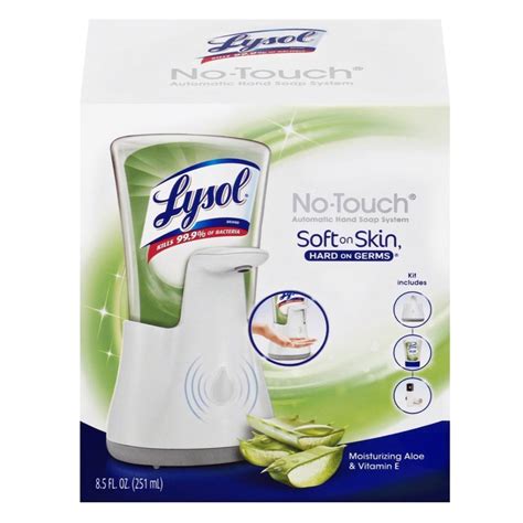 Lysol No Touch Automatic Hand Soap System Hand Soap Vitamin E Lysol