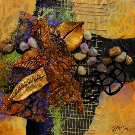 Mixed Media Artists International Mixed Media Abstract Collage