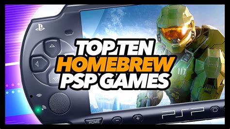 Top Ten Best Psp Homebrew Games Youtube