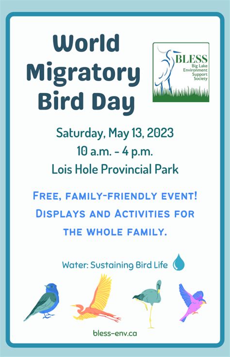 World Migratory Bird Day Nature Alberta