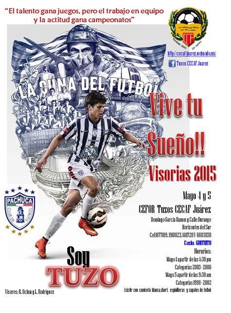 We would like to show you a description here but the site won't allow us. Visorias de Pachuca FC :: CECAF Juarez
