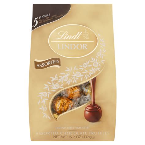 Save On Lindt Lindor Assorted 5 Flavors Chocolate Candy Truffles Order Online Delivery Stop And Shop