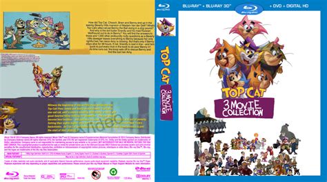Top Cat 3 Movie Collection Blu Ray Dvd By Oliviarosesmith On Deviantart