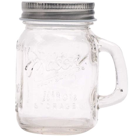 24 Pack Ball Mason Jars 4 Oz With Lids And Handles Clear Canning Glass