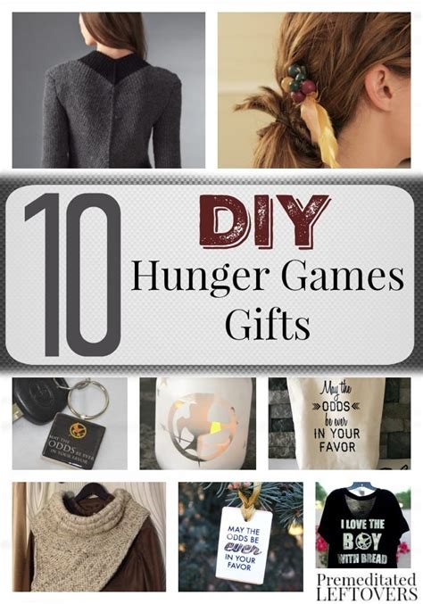 She says the book is more graphic than the film, which is quite violent, but she didn't find it upsetting at all. DIY Gifts for Hunger Games Fans - Premeditated Leftovers™