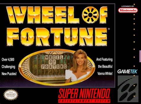 Wheel Of Fortune Credits For Nintendo Super Nes The Video Games Museum