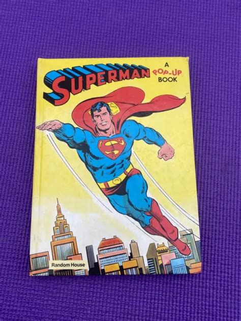 Vintage Superman A Pop Up Book 1979 4000 Picclick