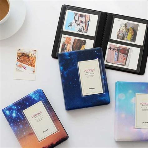 Fujifilm Instax Mini Photo Album Polaroid Mini Pocketsize Album3264 Pocketsstarry Sky