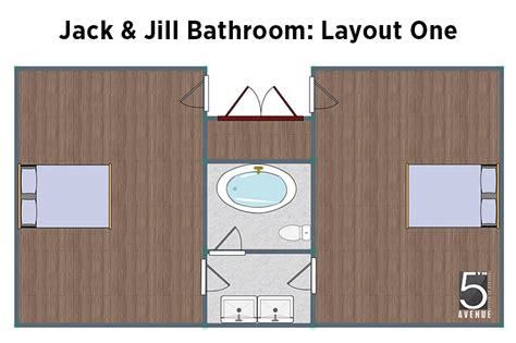Small Jack And Jill Bathroom Floor Plans Flooring Site