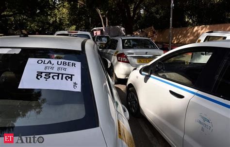 strike delhi high court prevents ola uber drivers from haulting services et auto