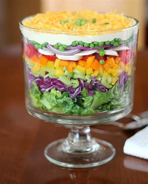 Layered Salad Good Dinner Mom