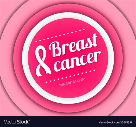 Breast Cancer Awareness Royalty Free Vector Image