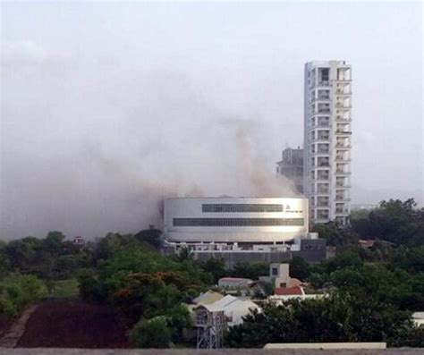 Major Fire At Punes Koregaon Park Plaza