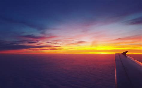 3840x2400 Airplane Dawn Dusk Flight Sunrise Sky 4k Hd 4k Wallpapers