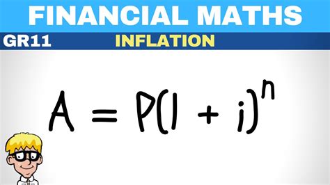 Financial Maths Grade 11 Inflation Youtube